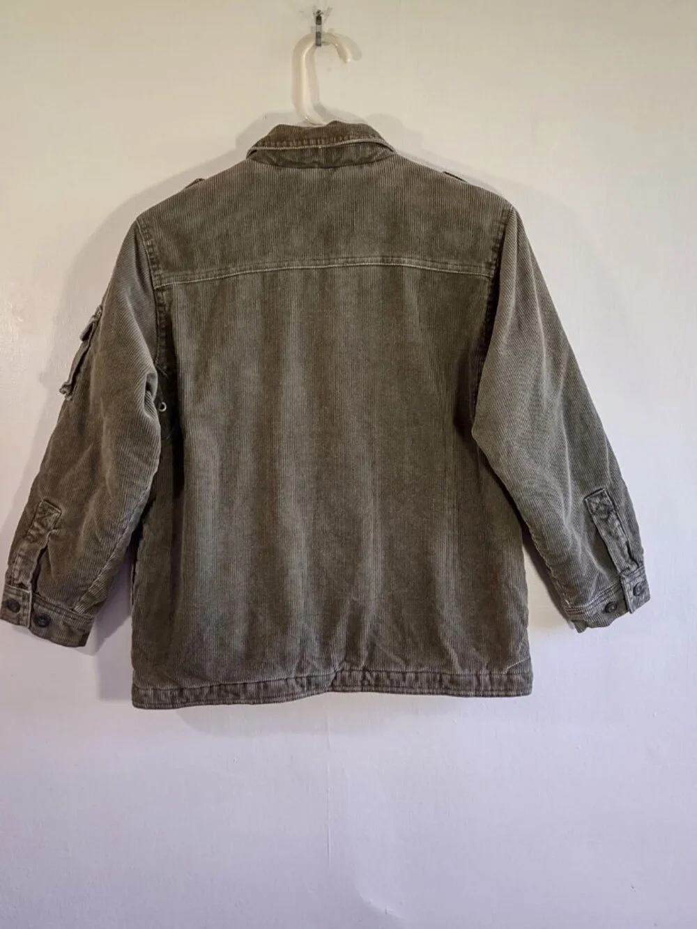 Vintage GAP Corduroy Chore Jacket Insulated Kid Medium (8-10) Utility Barn